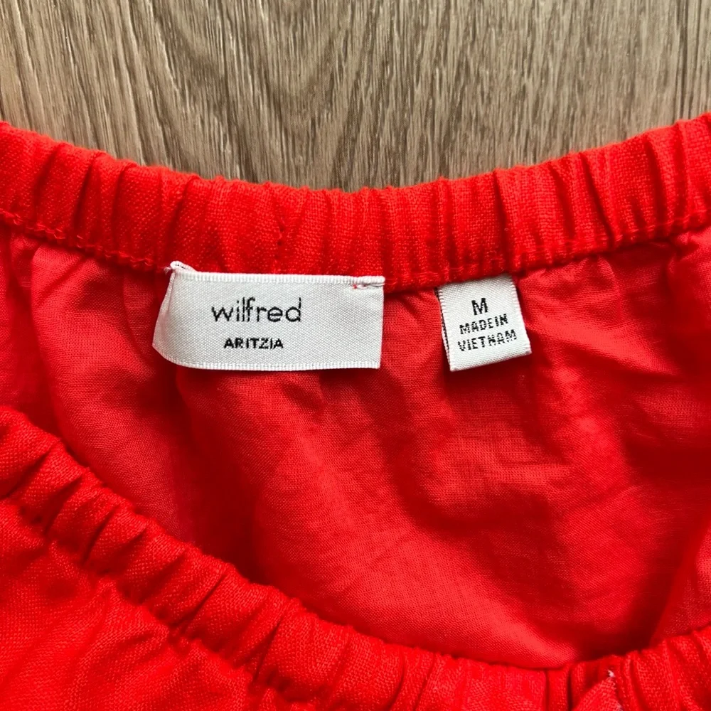 NWOTS Wilfred Bouquet Linen Maxi Skirt Sz M - Picture 4 of 14